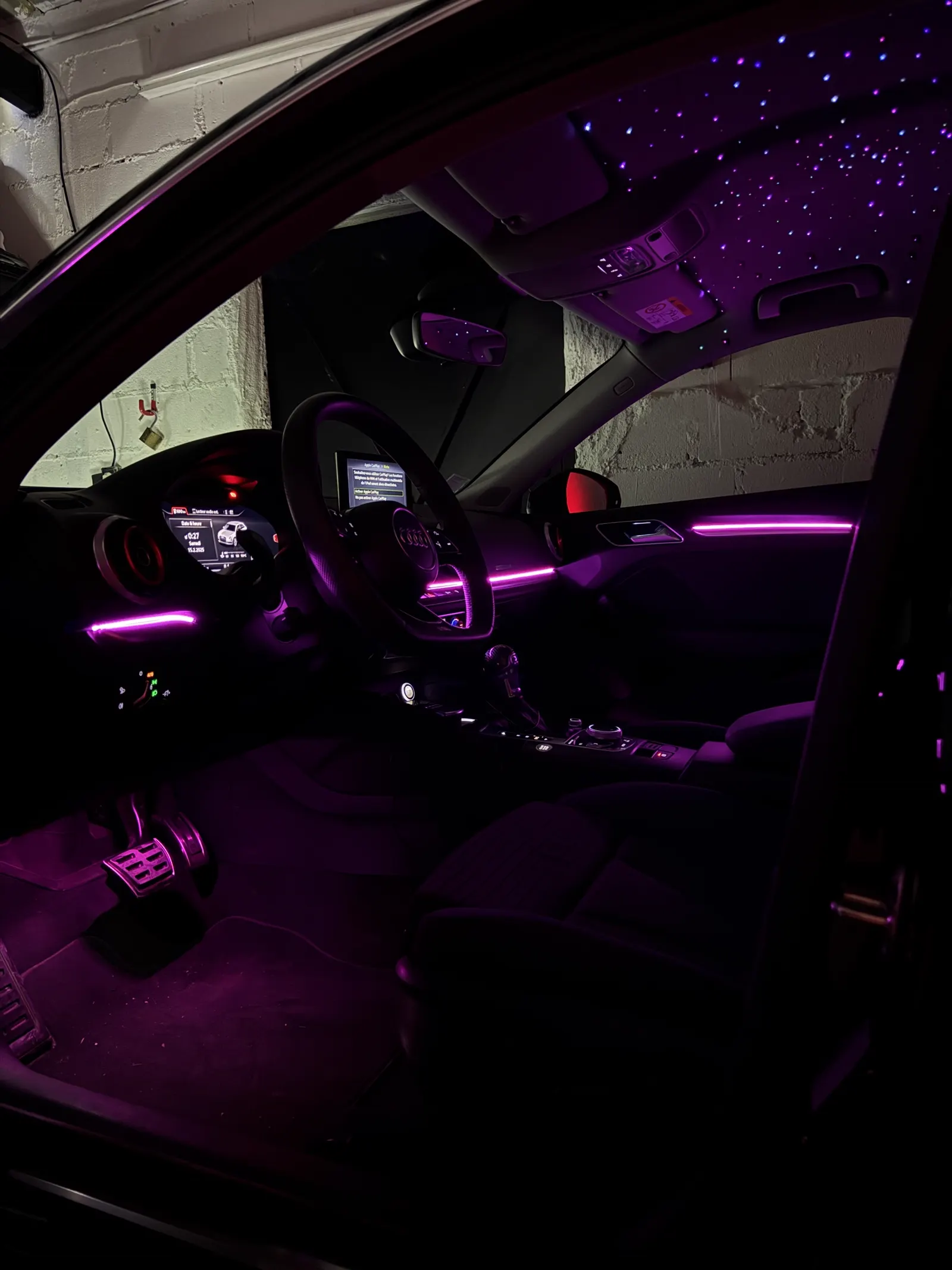 Audi A3, LED d'ambiance