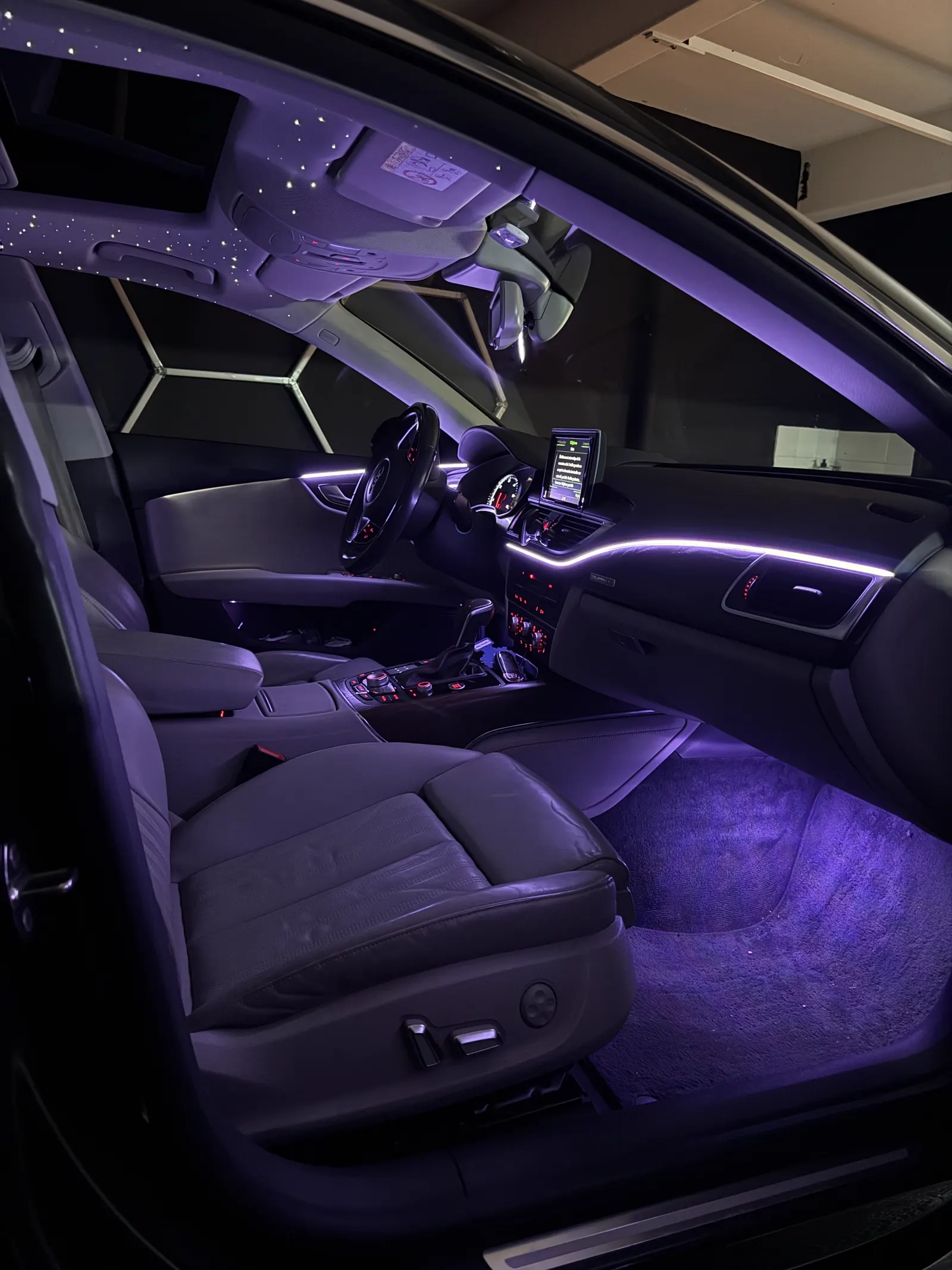 Audi A7, LED d'ambiance