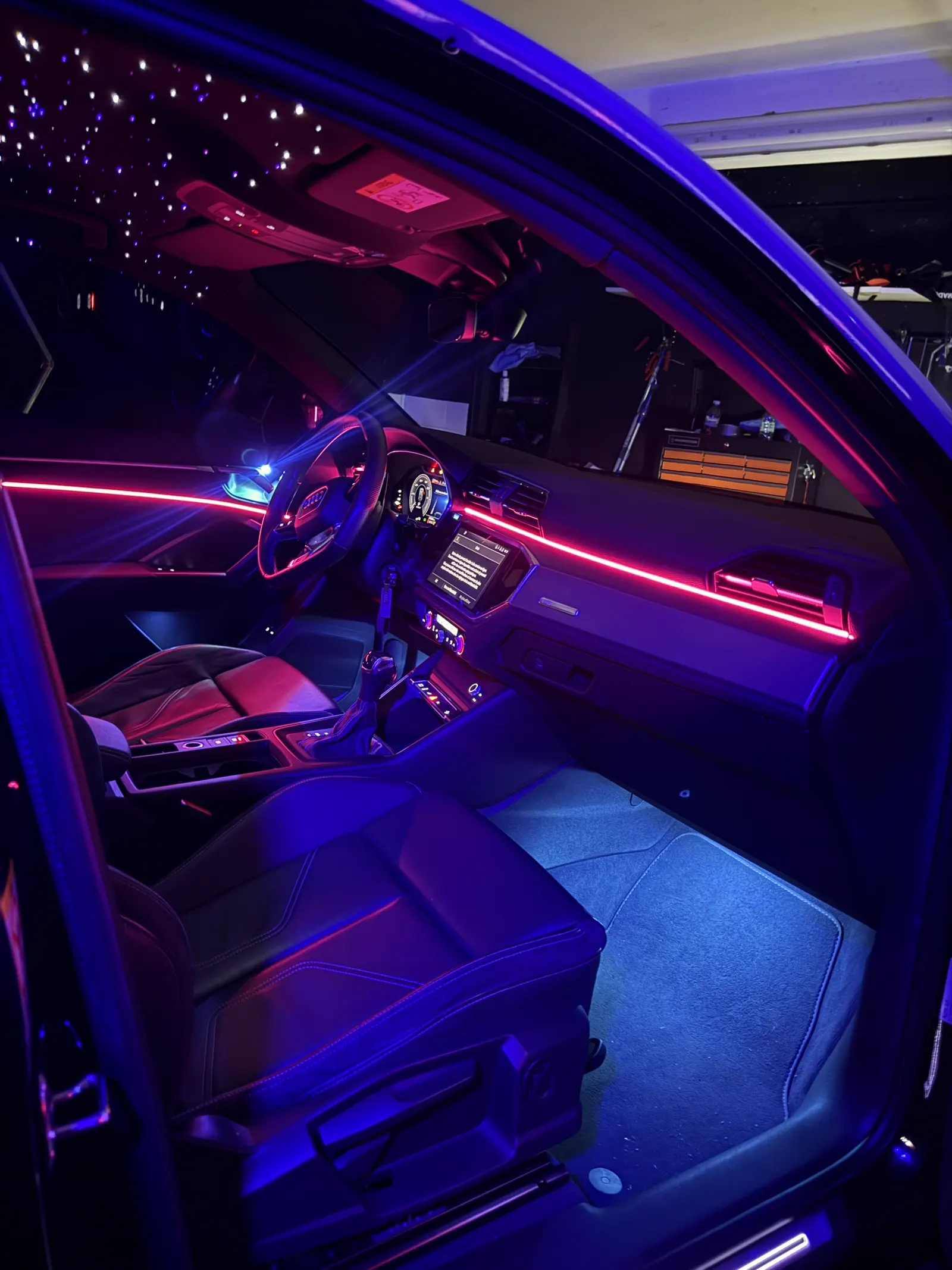 Audi Q3, LED d'ambiance