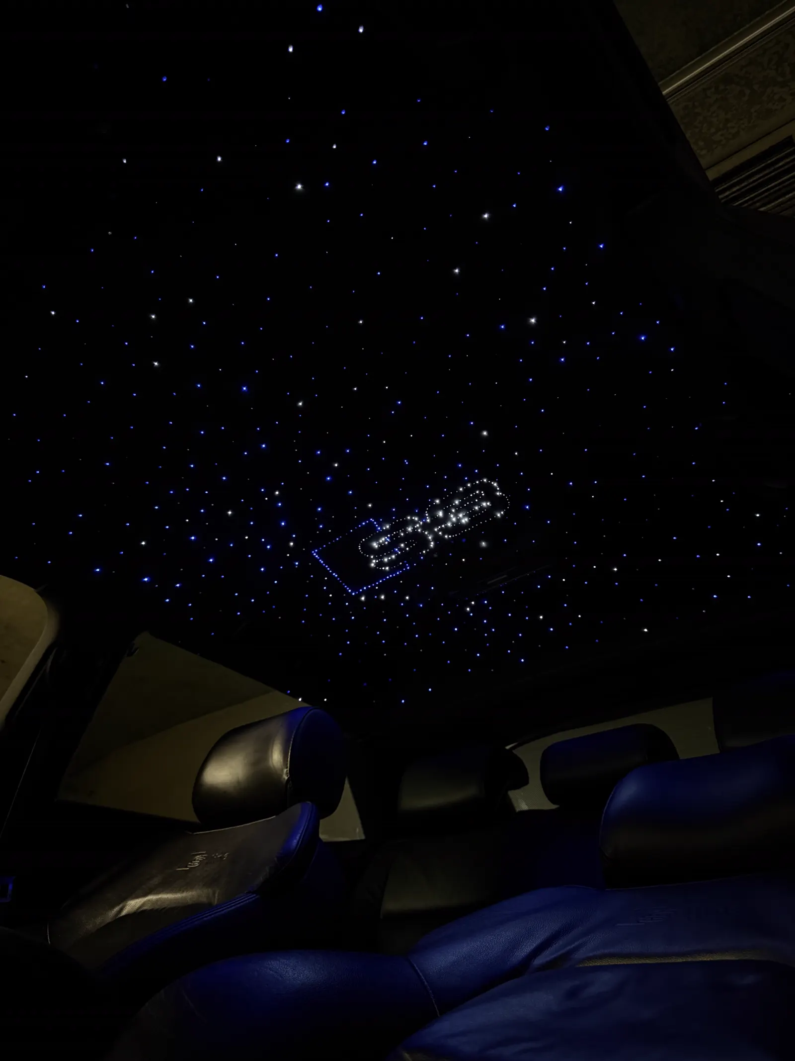 Audi S3, Ciel étoilé, Logo personnalisé