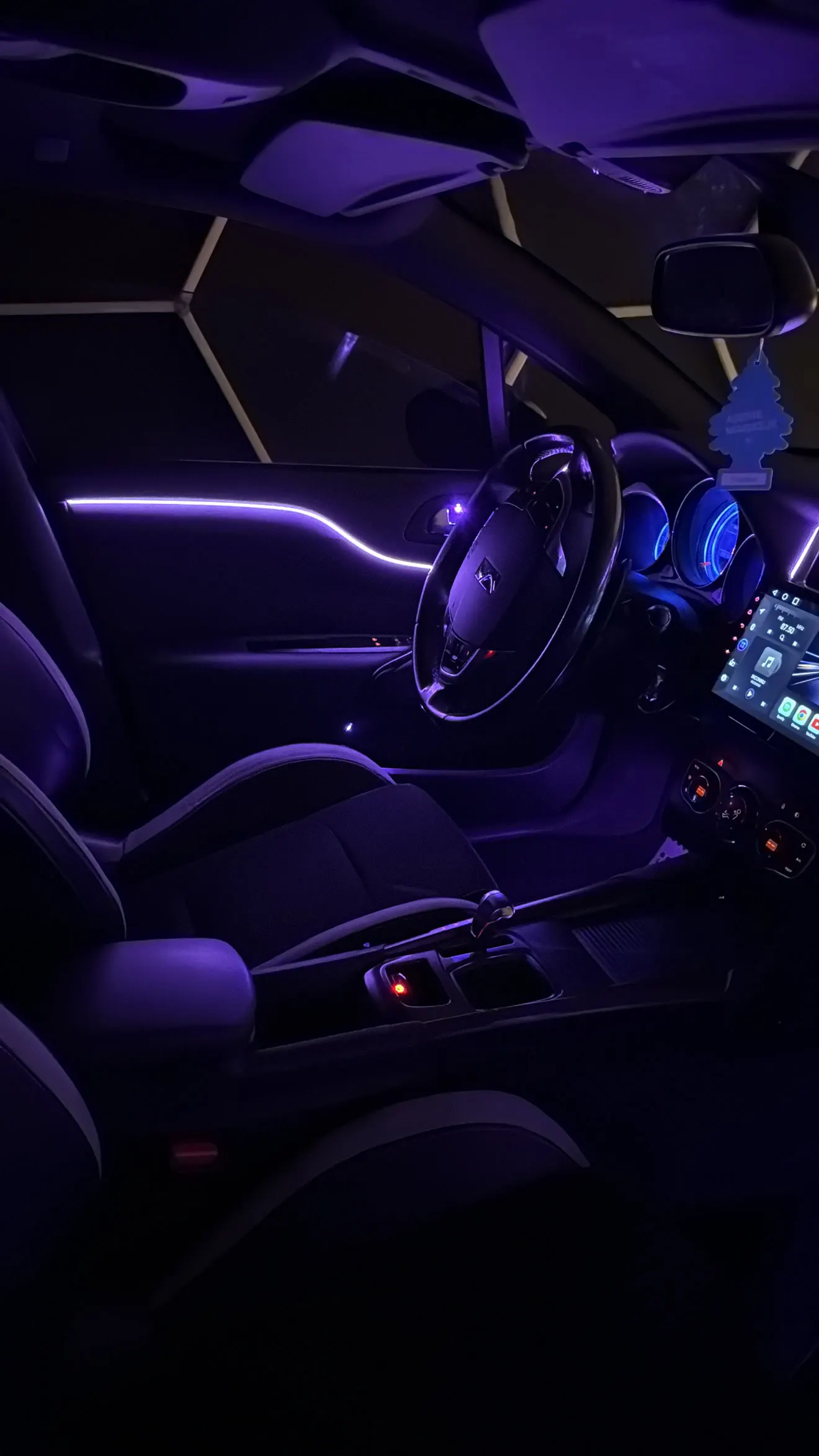 Citroën DS4, LED d'ambiance