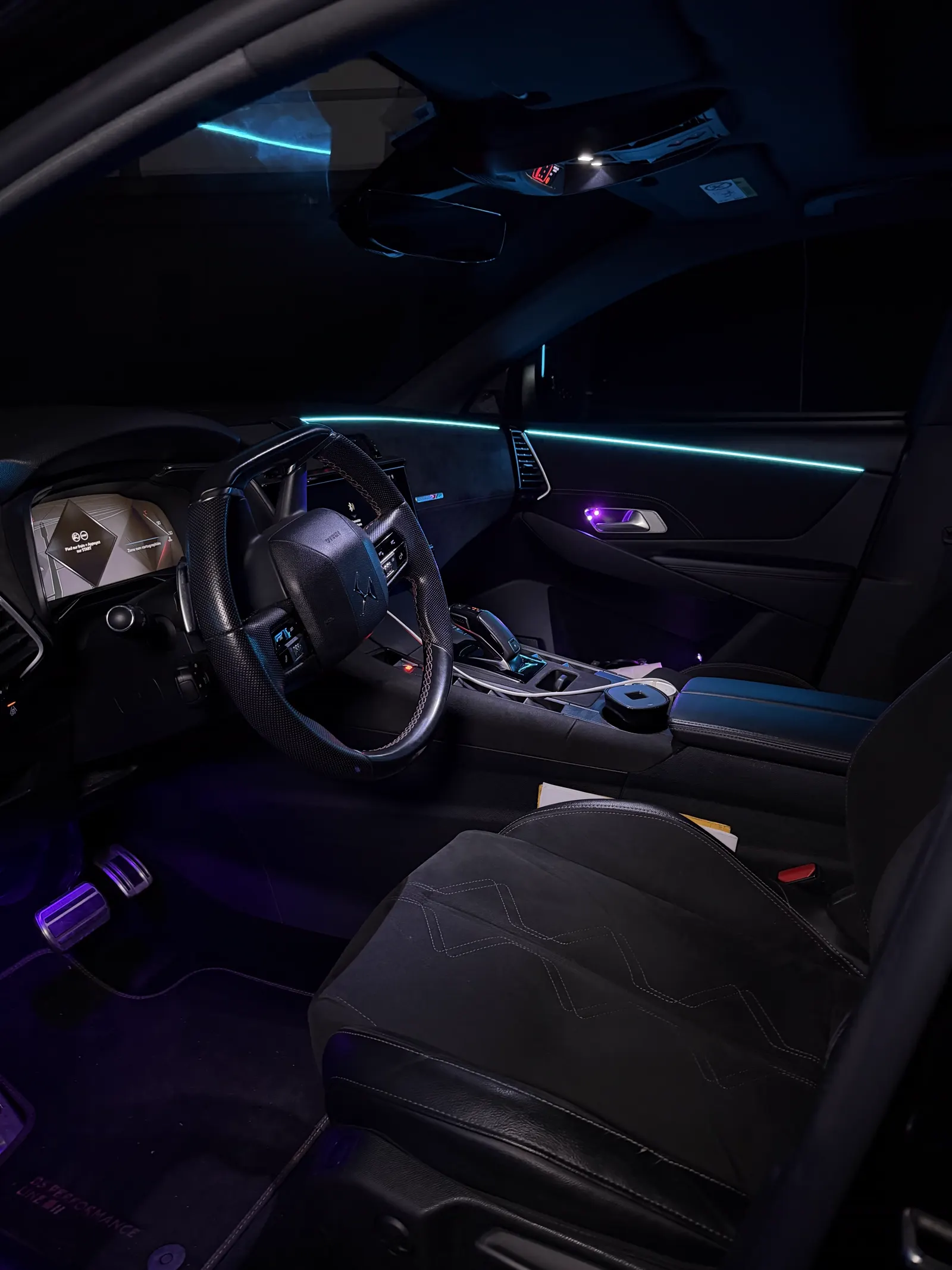 DS 7, LED d'ambiance