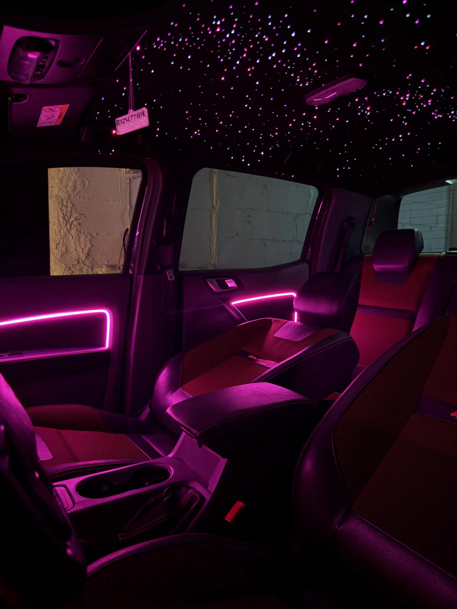 Ford Ranger, LED d'ambiance