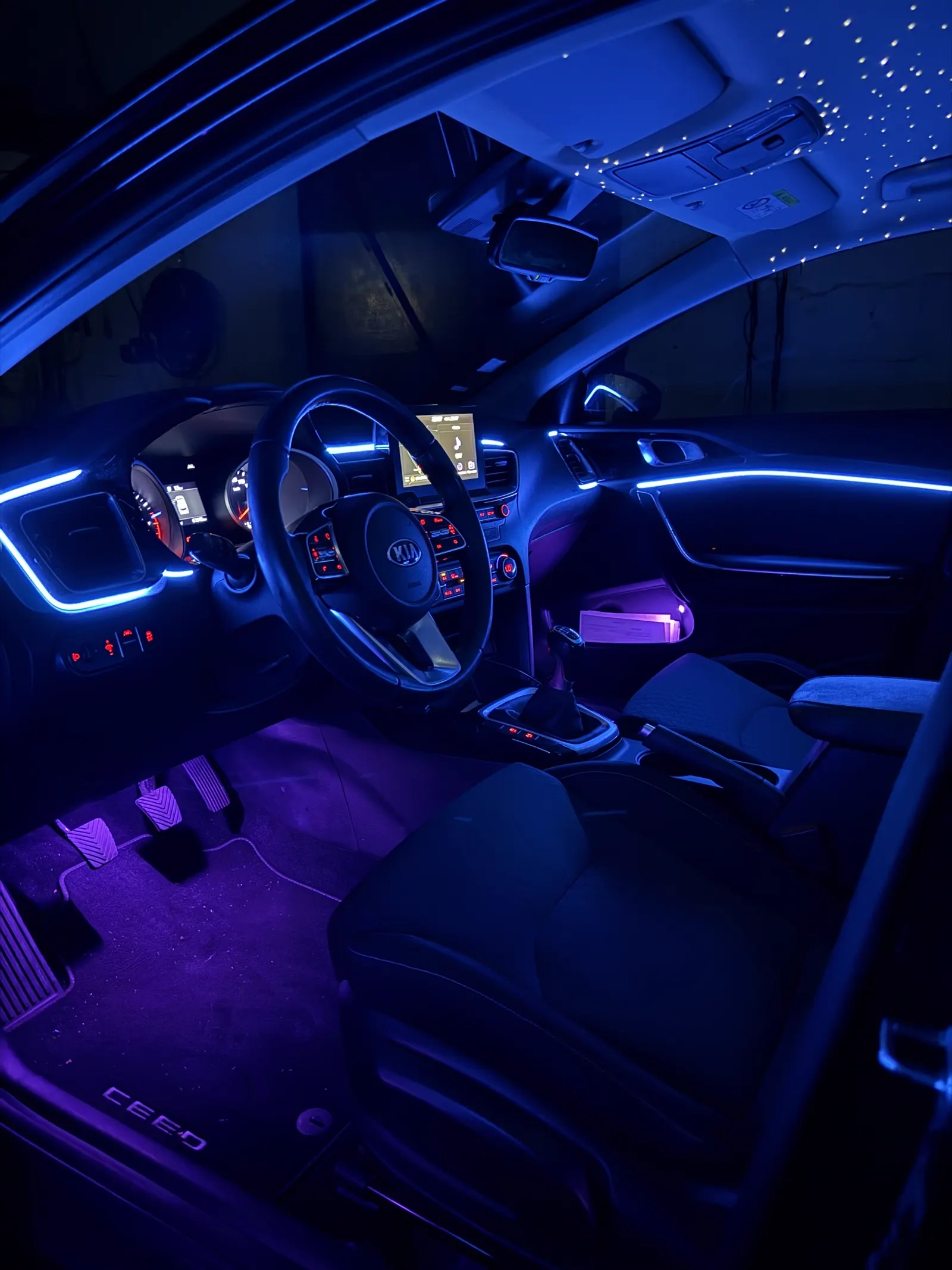 Kia Ceed, LED d'ambiance