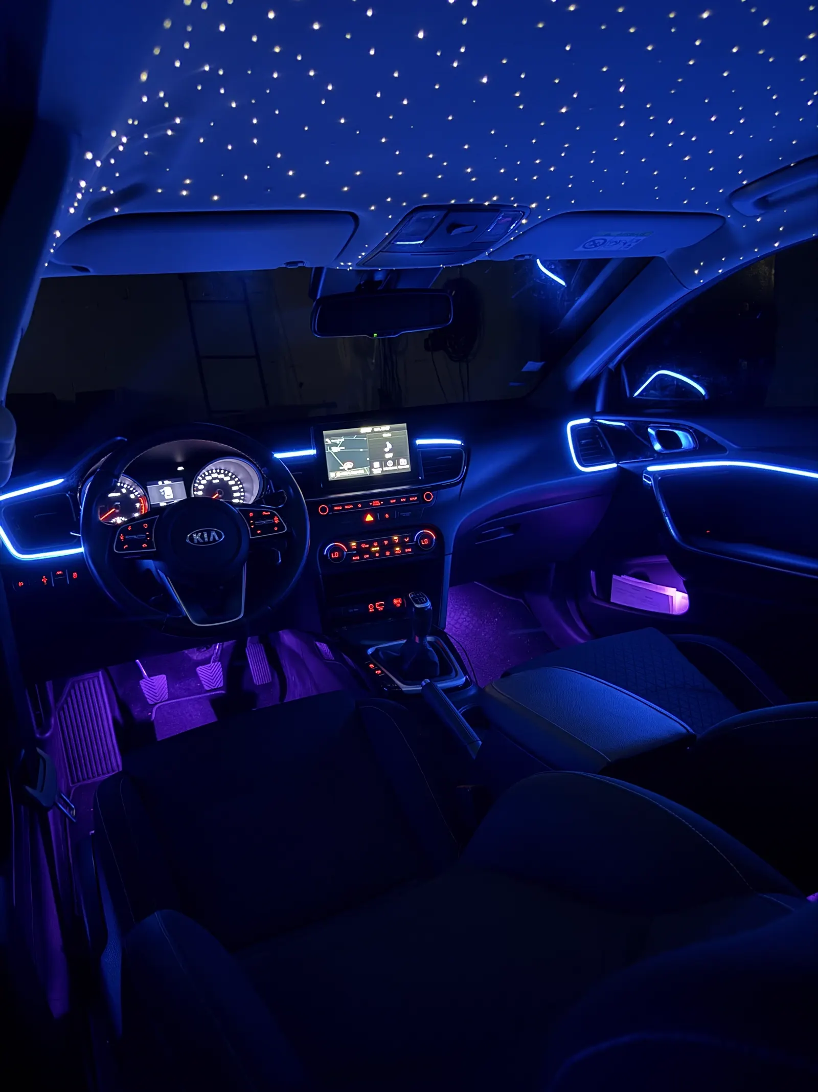 Kia Ceed, LED d'ambiance