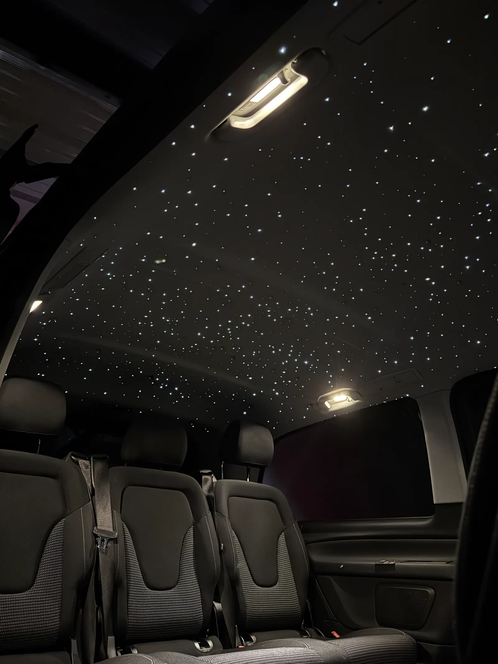 Mercedes Viano, Ciel étoilé, Tissu clair