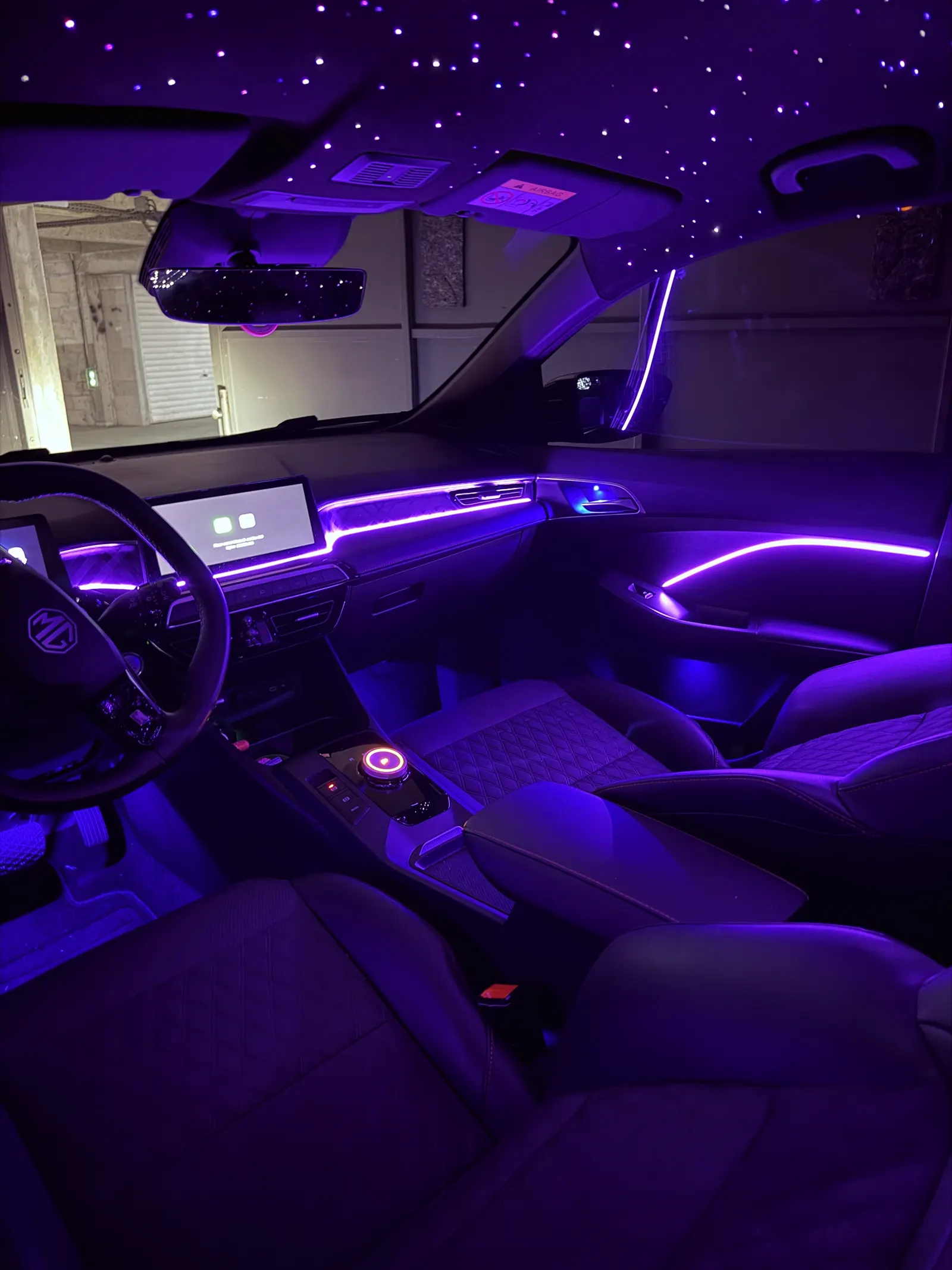 MG, LED d'ambiance