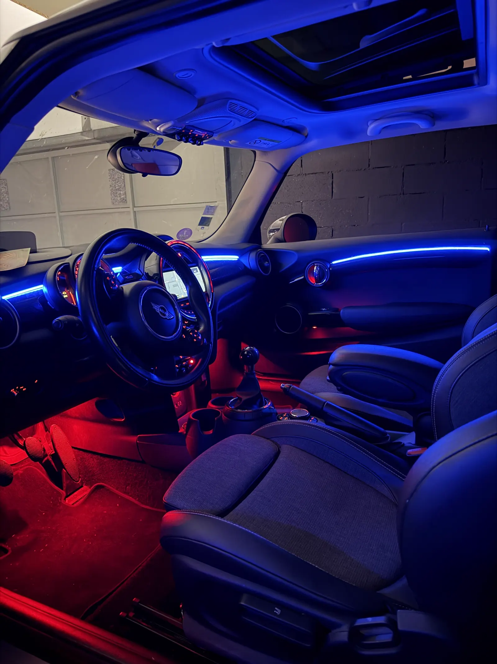 Mini Cooper, LED d'ambiance