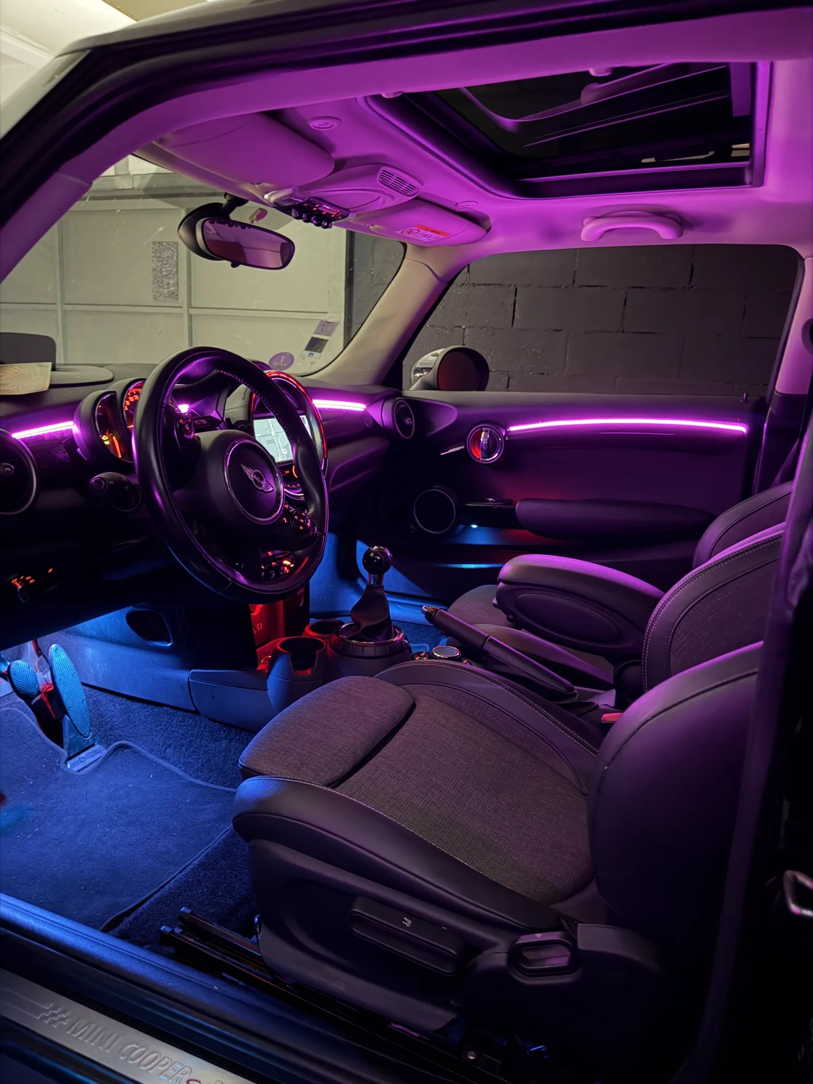 Mini Cooper, LED d'ambiance