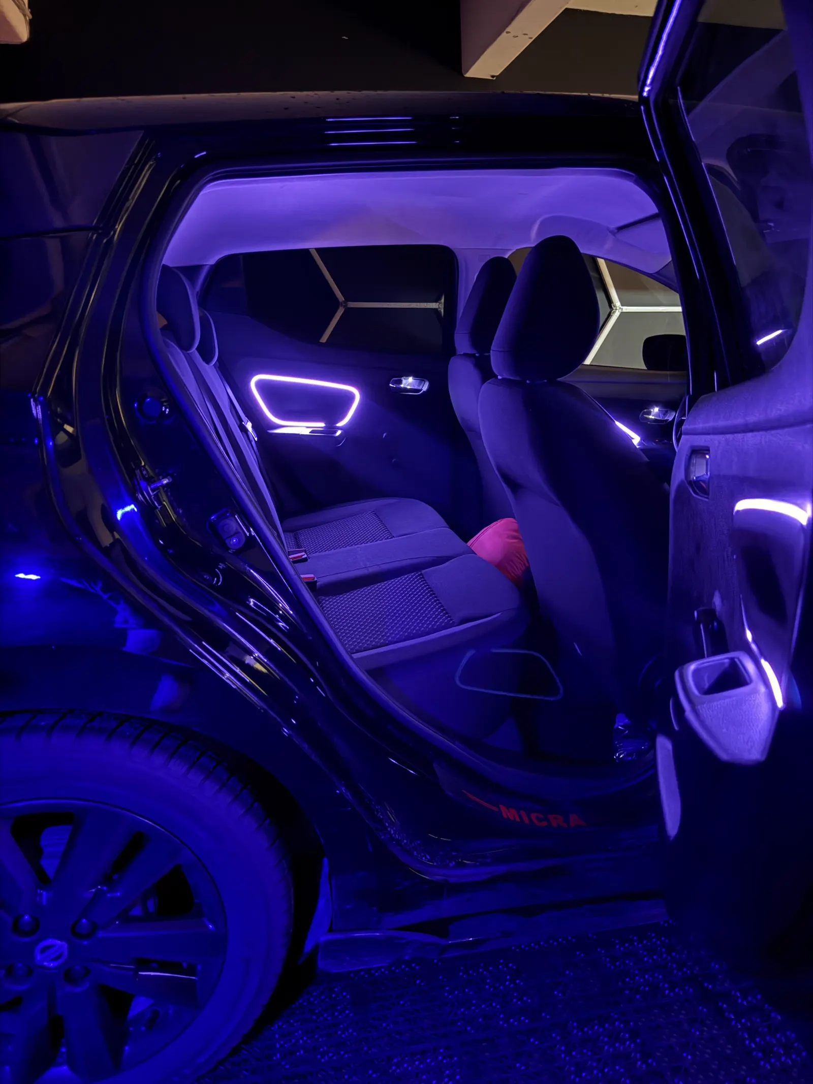 Nissan Micra, LED d'ambiance