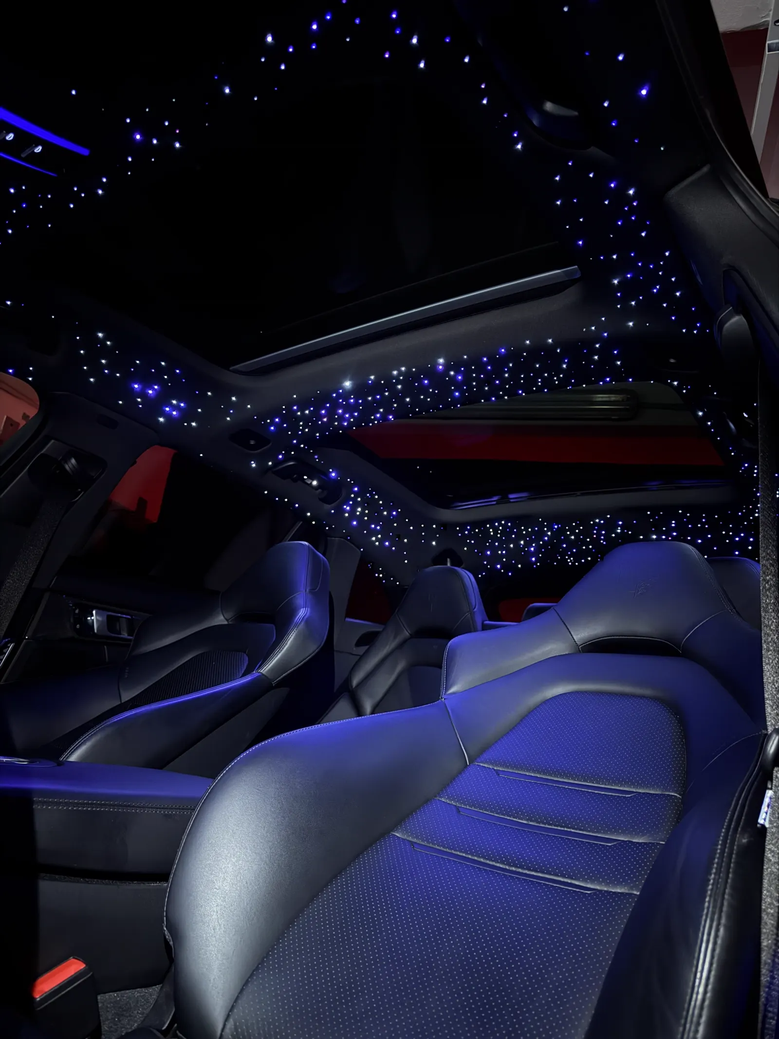 Porsche Panamera, ciel étoilé