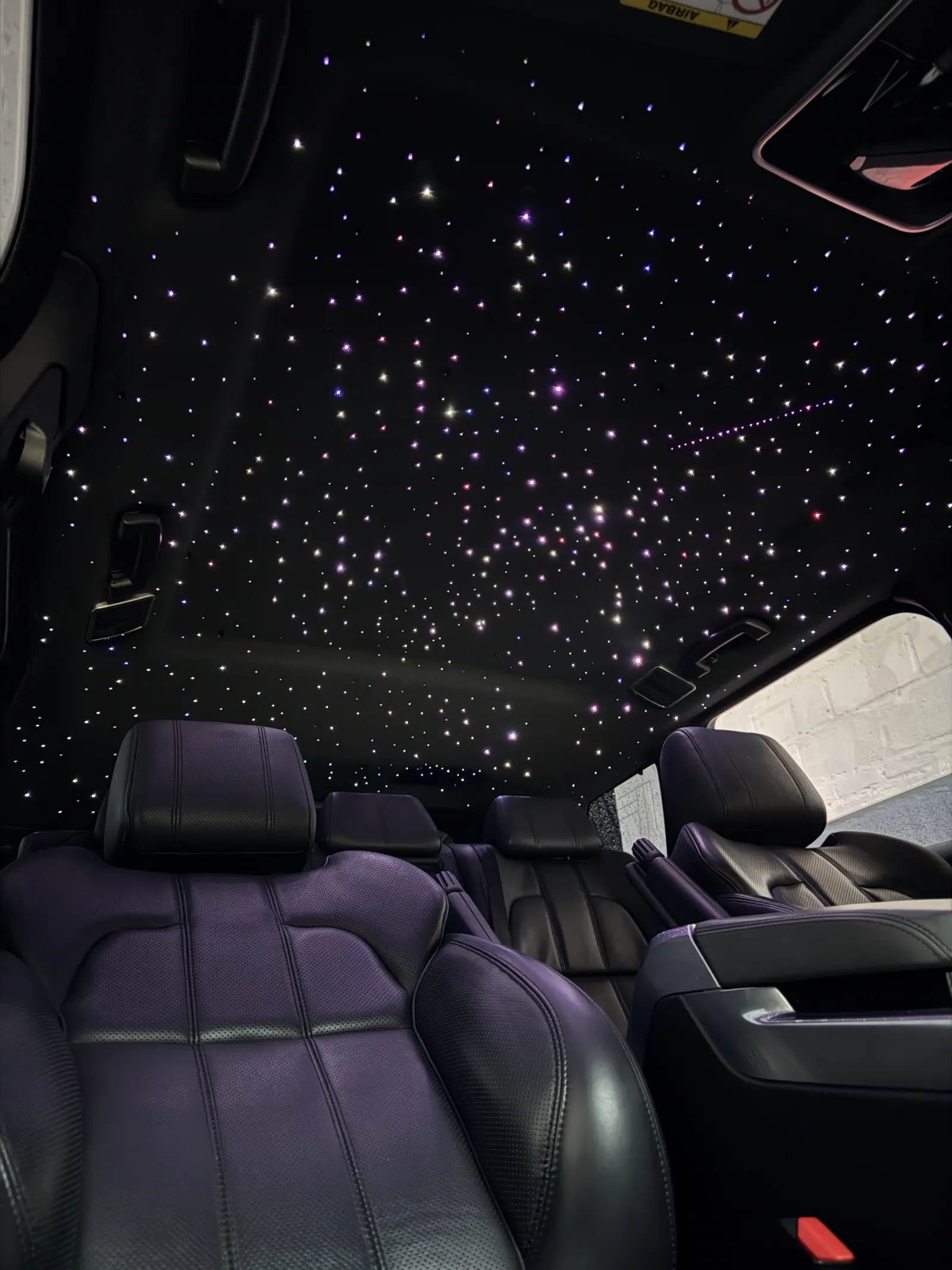 Range Rover, ciel étoilé