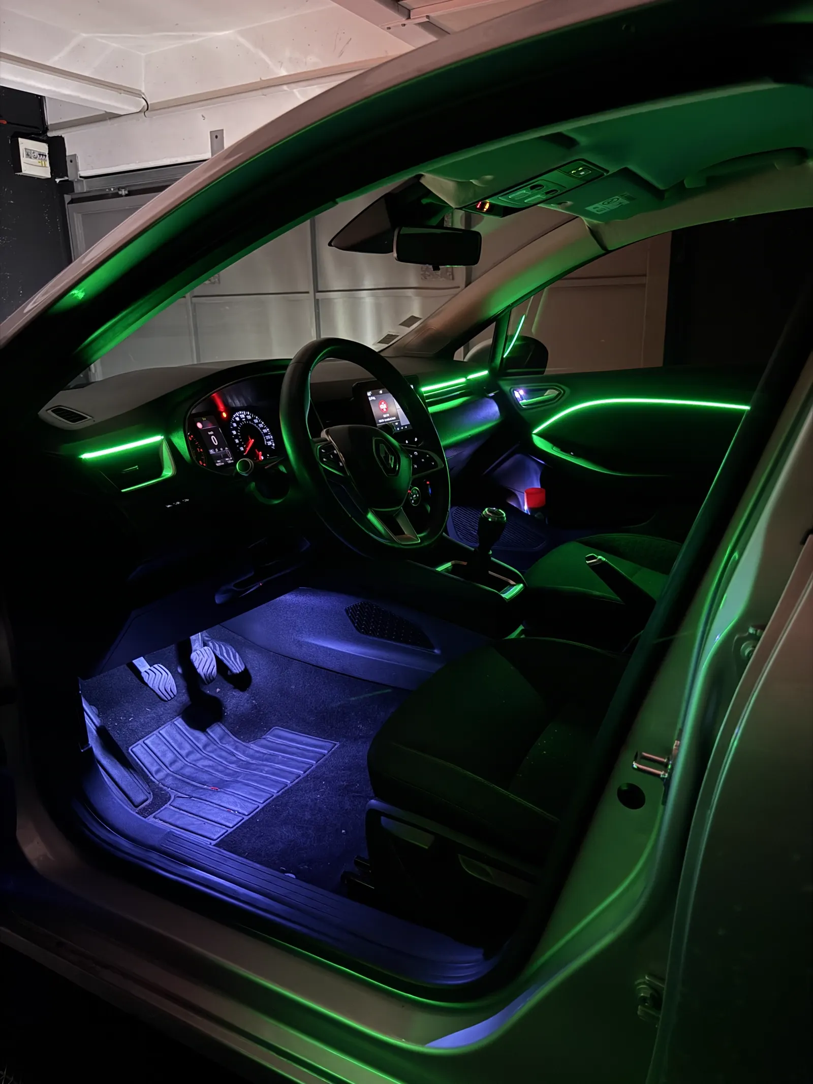Renault Clio 5, LED d'ambiance