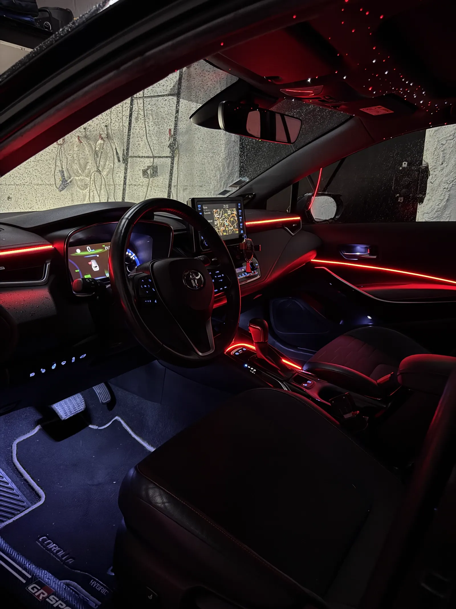 Toyota Corolla, LED d'ambiance